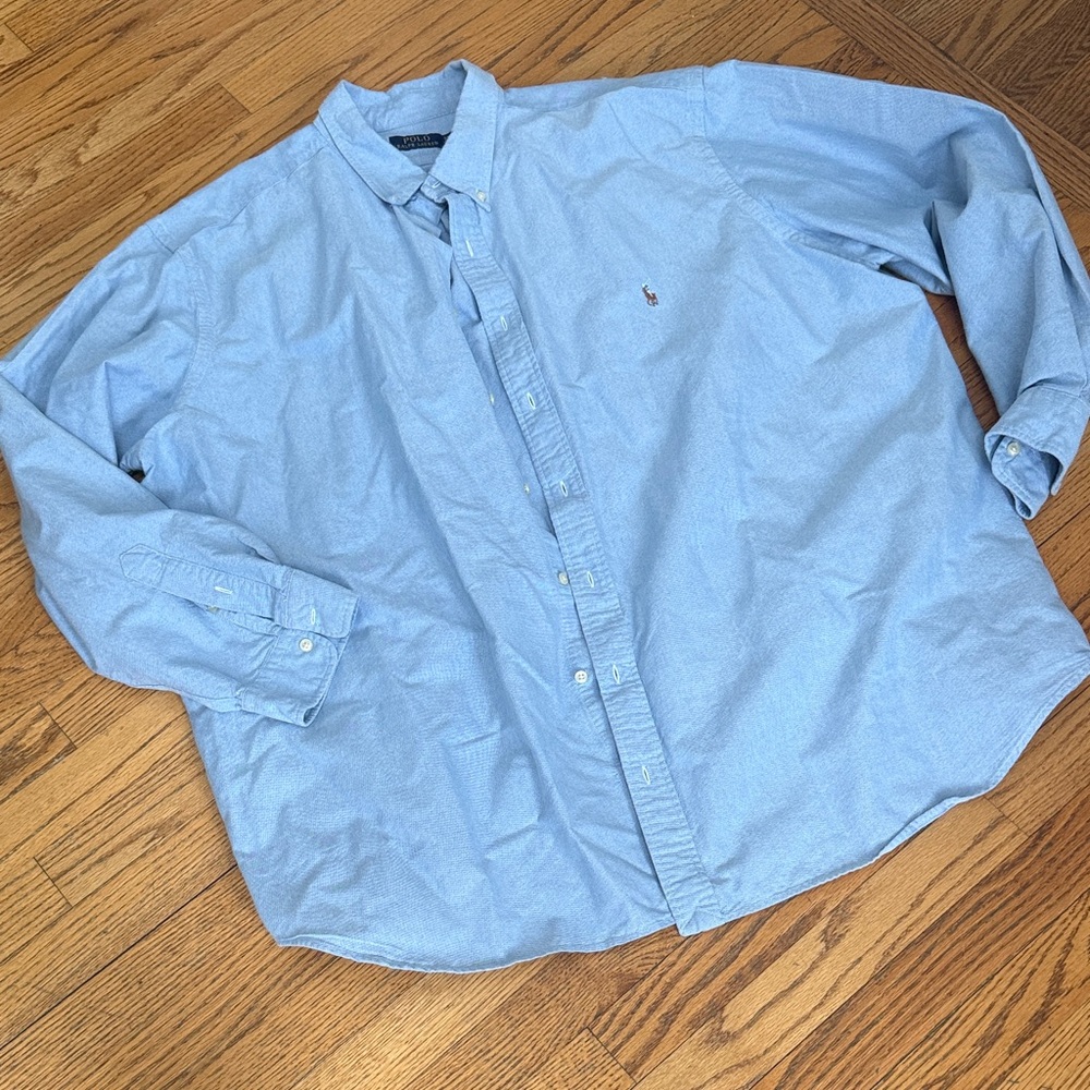 Polo Ralph Lauren Men's Sky Blue Casual Shirt